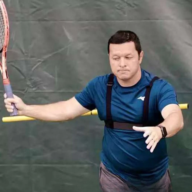 Professional Tennis Rotation Solution Trainer Beginner Swing Trainer Durable Ball Swings Training Device Portable Sports Parts