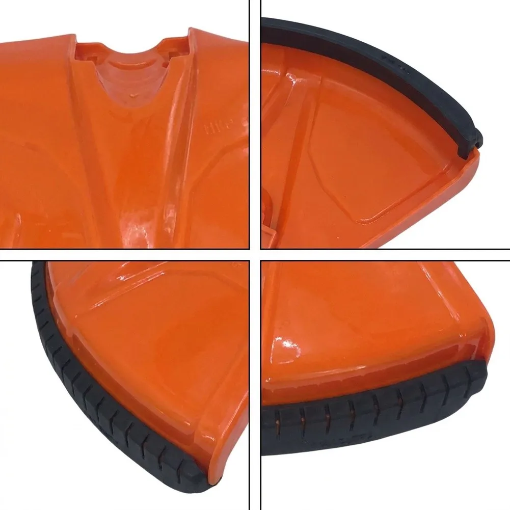 For FS120 Trimmer Accessory Mud Guard Cover Reduces Maintenance Frequency ABS Nylon Material Resists Wear in Outdoor Conditions