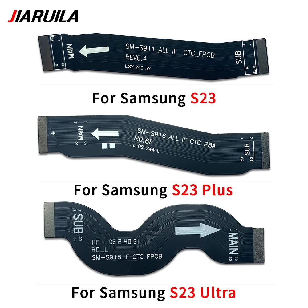 마더보드 와이파이 커넥터, LCD 신호, 안테나 플렉스 케이블, 삼성 S23 플러스 울트라 메인보드용