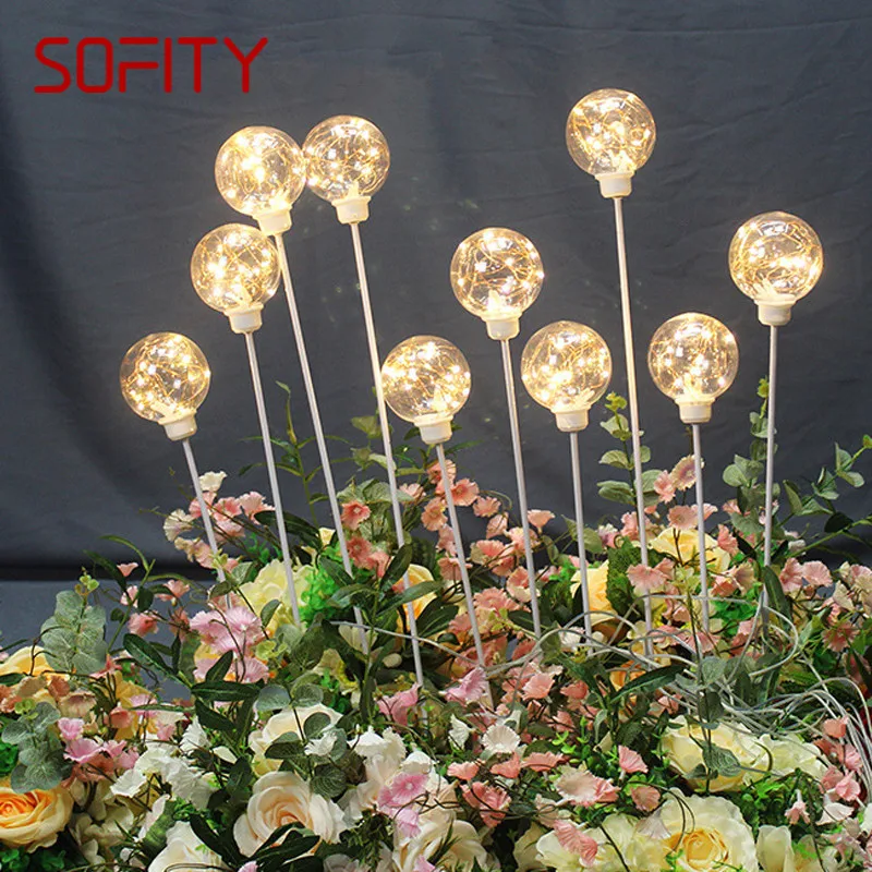 

SOFITY Modern Wedding Lights Festive Atmosphere LED Evening Stage Lights Roads Fresh Background Decoration