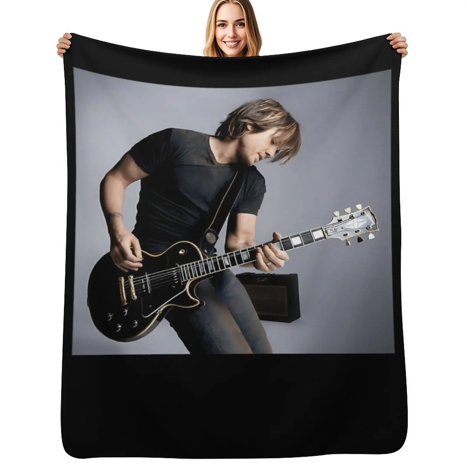 Keith Urban tour kel3 2019 Throw Blanket manga Flannel Fabric Flannels Thermal Plush Bed Blankets