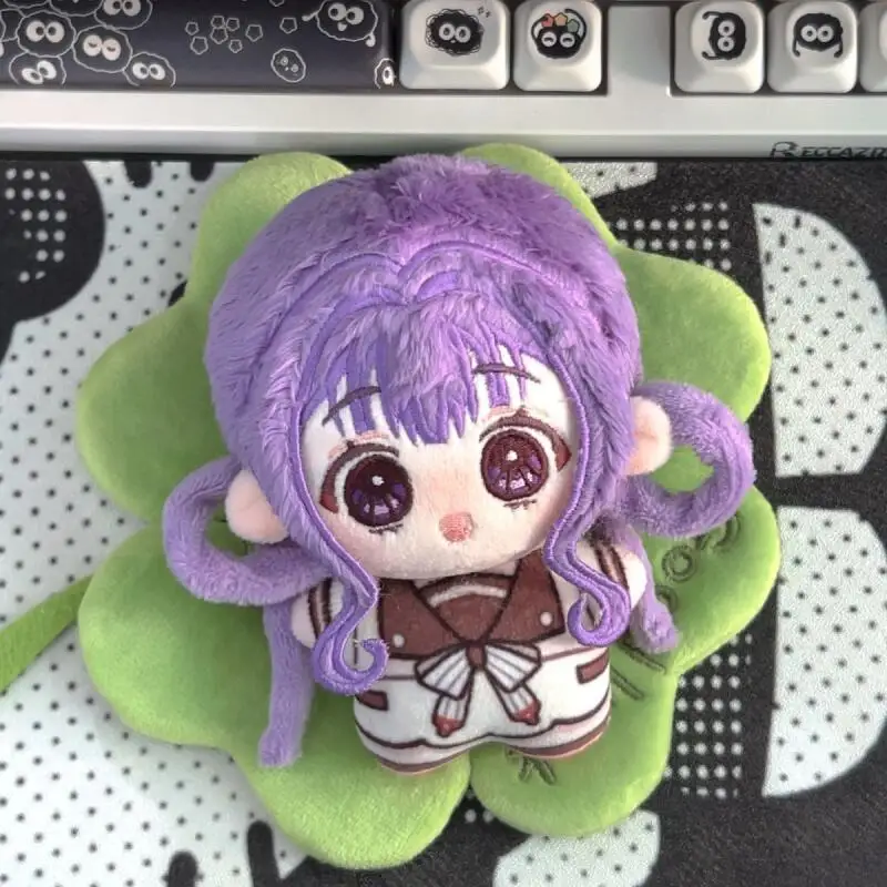 Japanese Anime Toilet-Bound Hanako-Kun Q Version Pocket Short Plush Doll Luggage Zipper Cute Decoration Anime Enthusiast Collect