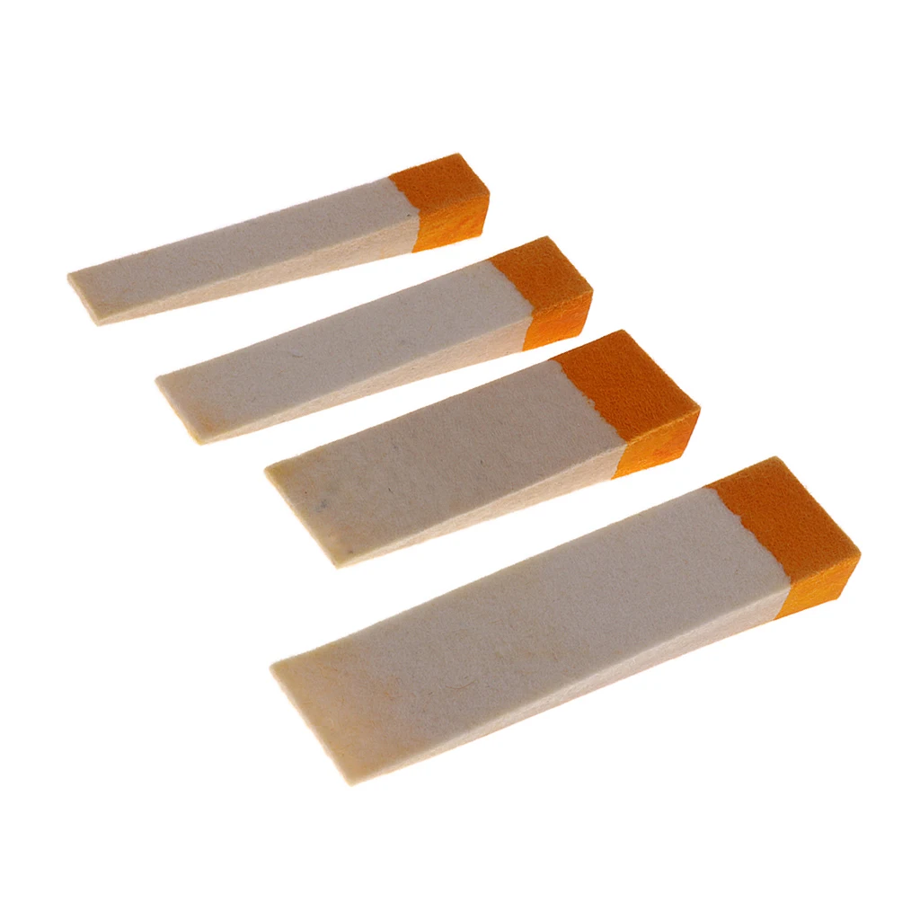 Durable 4x piano felt wedge dampers for pianists piano spare