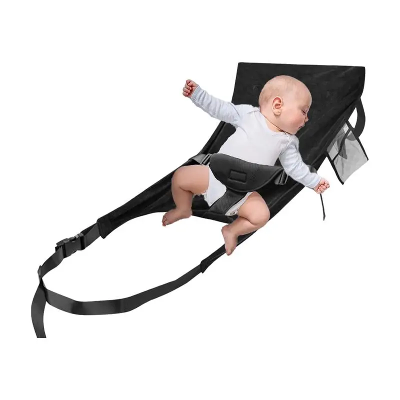 Extensor de asiento de avión para niños pequeños, asiento extensor para viajes cómodo, reposapiés portátil para niños