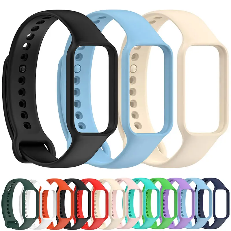 Pulseira de silicone para xiaomi band 8 pulseira ativa substituição esporte banda pulseira correa mi banda inteligente 8 pulseira ativa