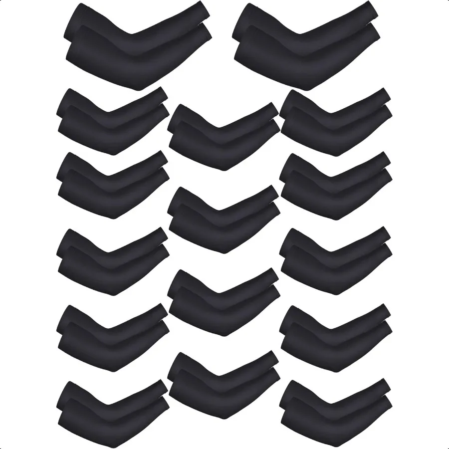 

Bememo 16 Pairs UV Sun Protection Arm Sleeves for Men Women Cooling Arm Sleeves for Sports Workouts Tattoo Covers