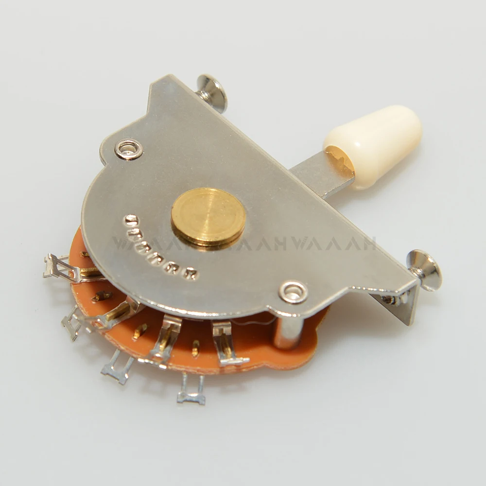 3 Way 5 Way Guitar Pickup Switch including Screws Pickup Selector Metal For Electric Guitar Replacement
