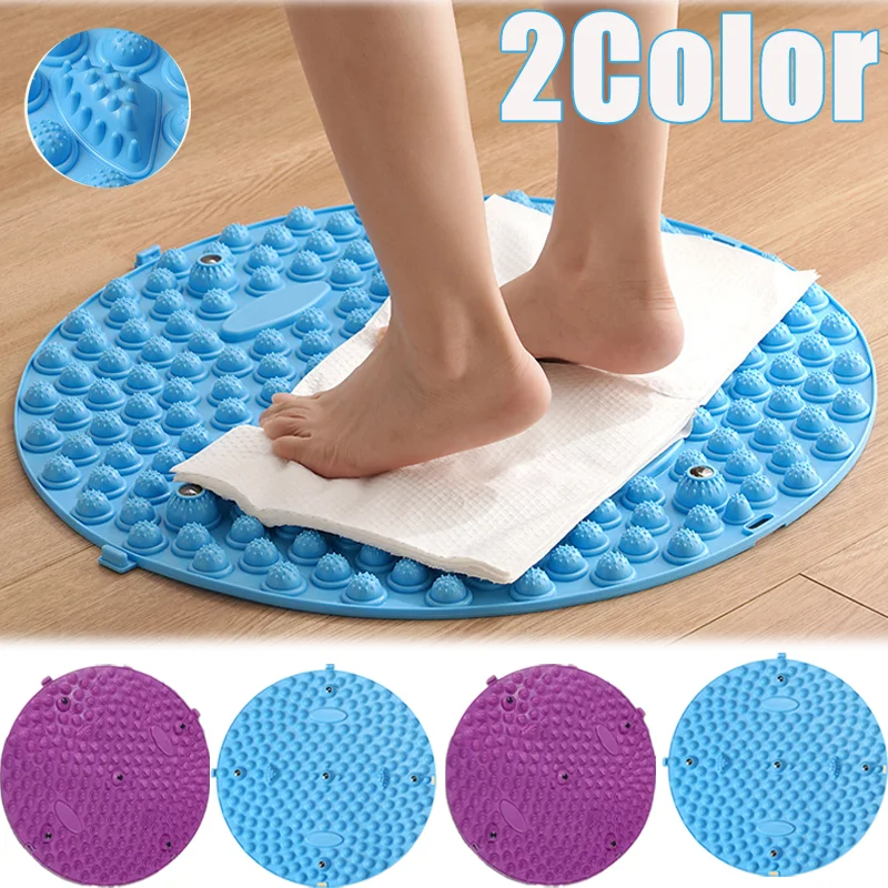 Finger Pressure Board Foot Massage Pad Foot Step Through The Meridian Jogging Massage Pad Fitness Pedal