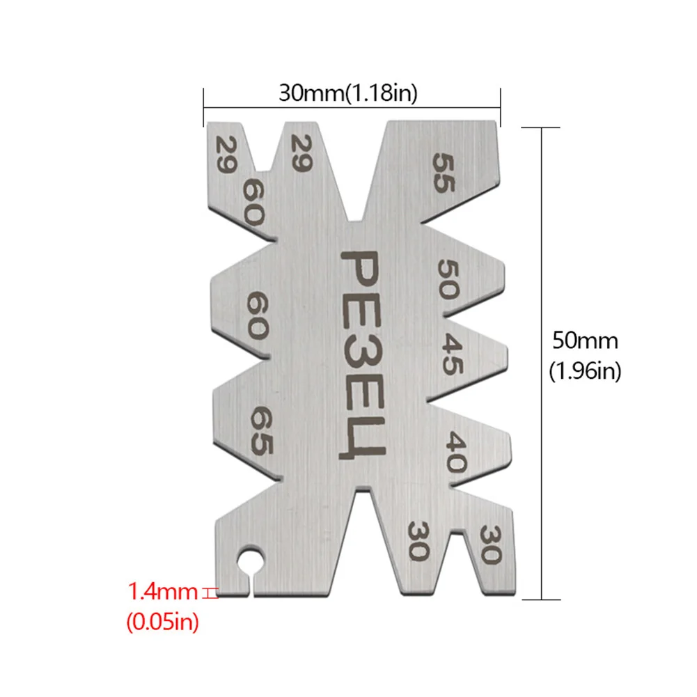 This valve angle measuring tool is crafted from stainless steel Ideal choice for accurate readings in automotive applications