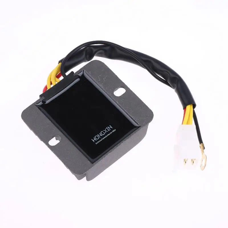 GS125 Motorcycle Voltage Rectifier Regulator Replacement Stable Current Output Easy Installation For Repair Shops