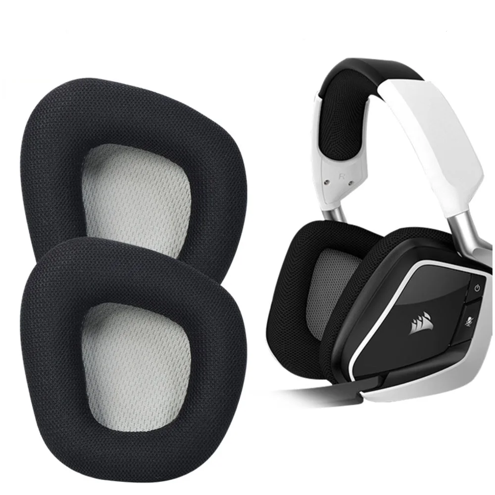 Earpads Memory Foam Ear Cushion Cover for Corsair Void RGB Elite Wireless Headset Gaming Headsets Ear Pads Dropshipping Headband