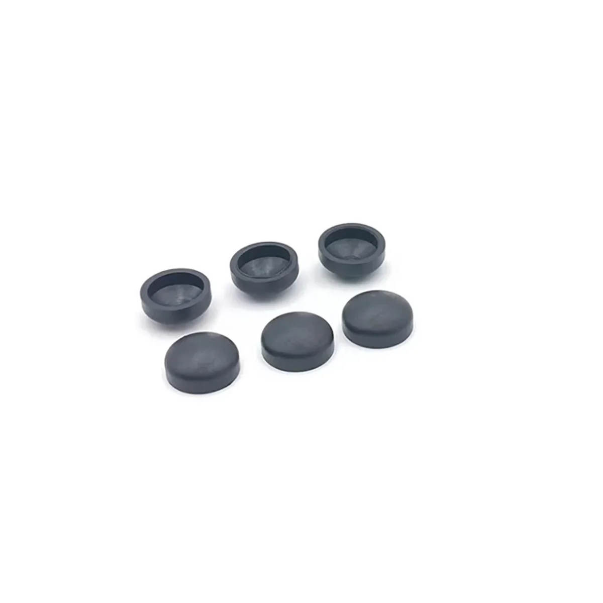 Black Plastic Cover For Ugliness Protection Decorative Cover Cross Round Head Screw Plastic Cap