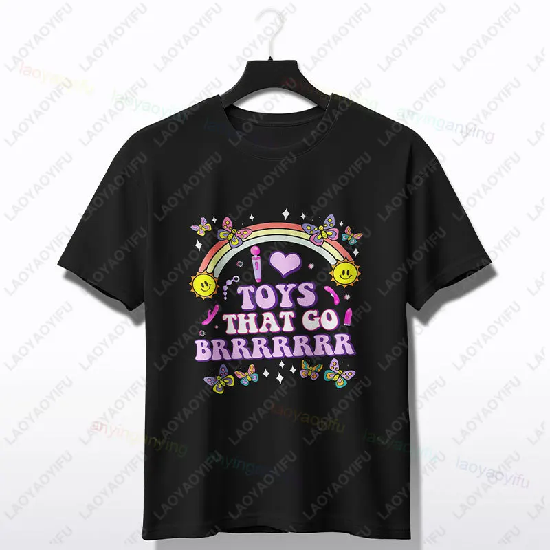 Funny Humorous 'Smile If You're Horny' Graphic T-Shirt Casual Crewneck Short-sleev Humour for Adult Tshirt