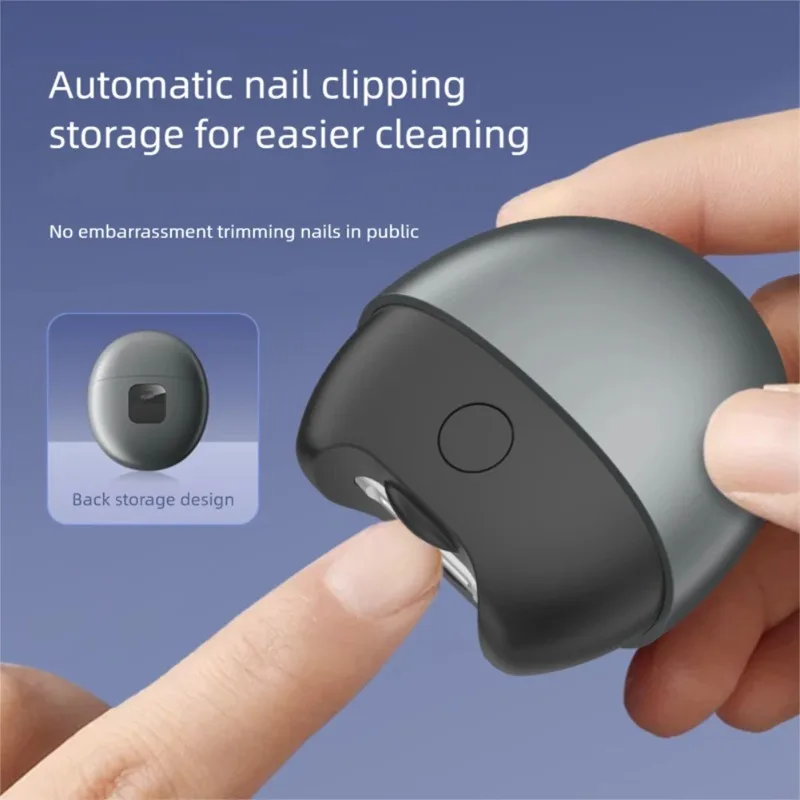 

​ ​ Автоматическая электрическая машинка для стрижки ногтей со светодиодной подсветкой, безопасная электрическая машинка для стрижки ногтей, электрическая пилочка для ногтей для взрослых и детей, пожилых людей
