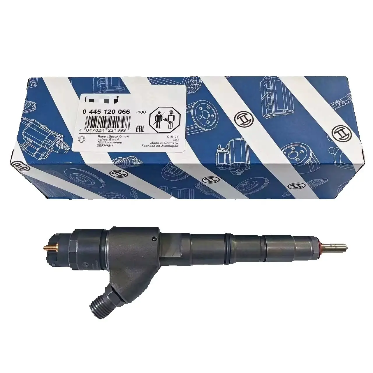 Genuine High quality New For 0445120067 0445120066 Fuel Injector For Excavator D6E EC210 EC210B KHD