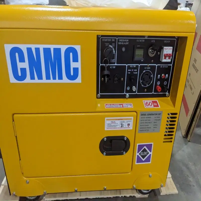 220v Generator Engine Factory Direct Sales Add to Diesla Quiet  Lightweight Engine-generator Portable Electric Grnerator Set