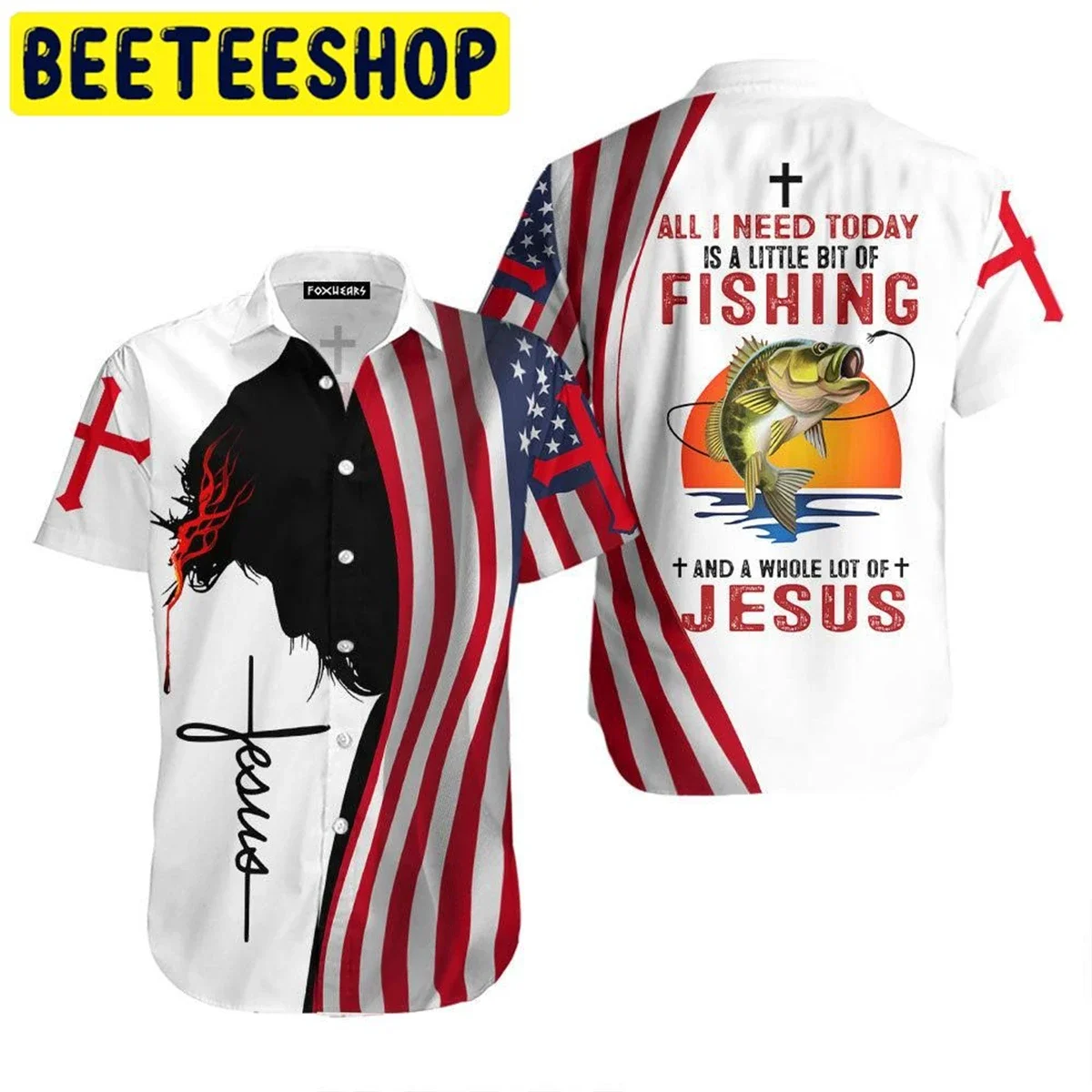 American Flag Print Fashion Hawaiian Casual Men's Short Sleeve Shirt Everyday Lapel Men's Tops Plus Size Comfortable