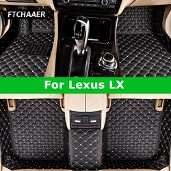 FTCHAAER Custom Car Floor Mats For Lexus LX LX450 LX460 LX470 LX570 Auto Carpets Foot Coche Accessorie