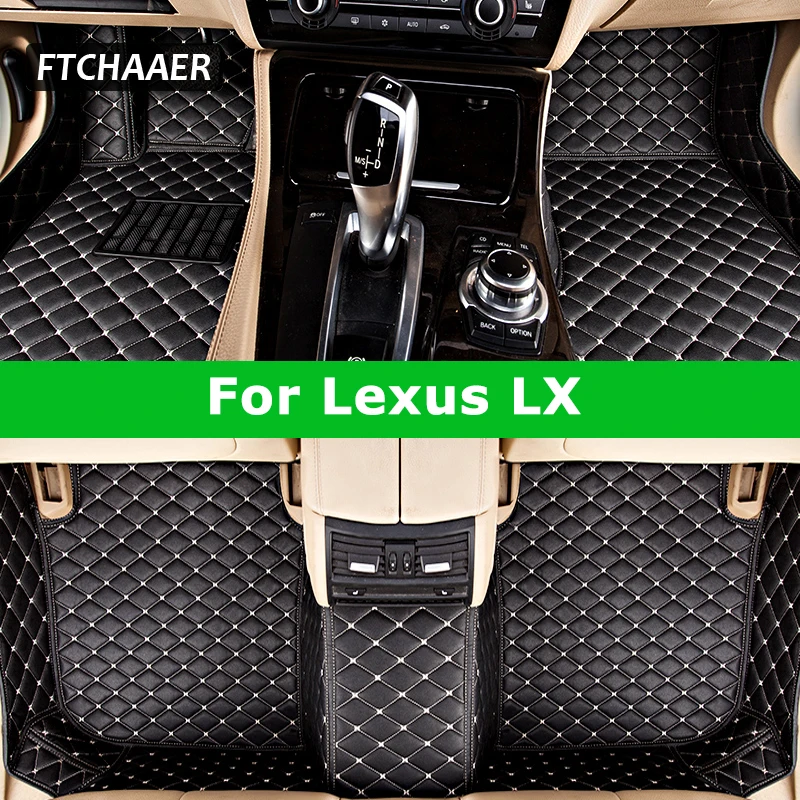 FTCHAAER Custom Car Floor Mats For Lexus LX LX450 LX460 LX470 LX570 Auto Carpets Foot Coche Accessorie