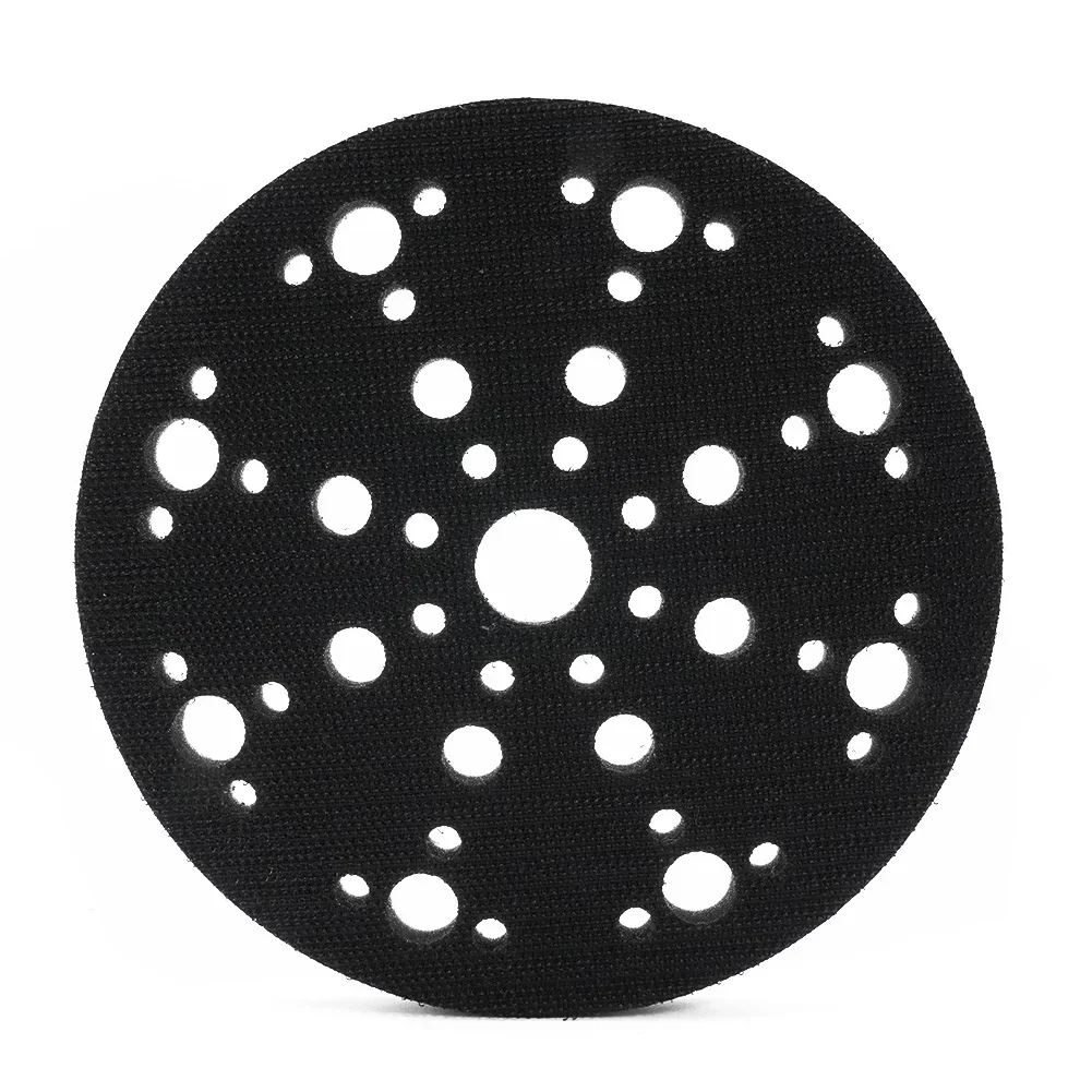 1PCS 6Inch150mm 48-Hole Soft Sponge Interface Pad For Sanding Pads Hook&Loop Sanding Discs Sander Backing Pads Buffer