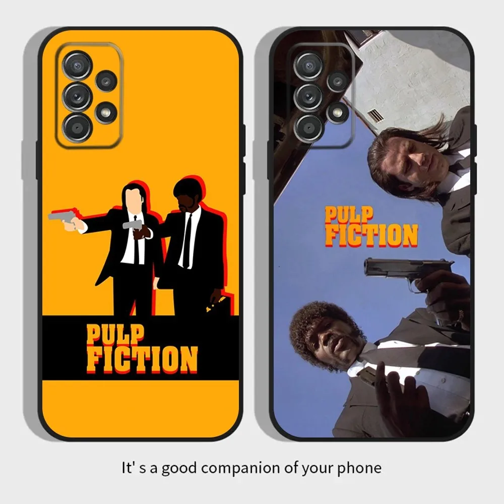 Classic Movie Phone Case For Samsung S21,S22 Ultra,S20,S30 plus,S22 plus,S23,S30 ultra Pulp Fiction 5G Silicone Cover