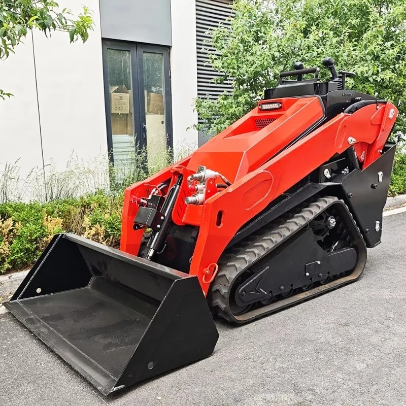 Mini Skid Steer Loader 1 Year Warranty Factory Direct For Forestry Work Landscaping Material Handling Jobs