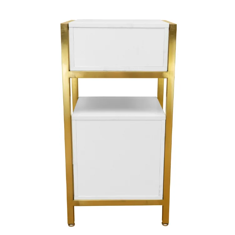 High-end modern Yingmei furniture, cosmetic car, beauty hand push object, frame K wooden cabinet