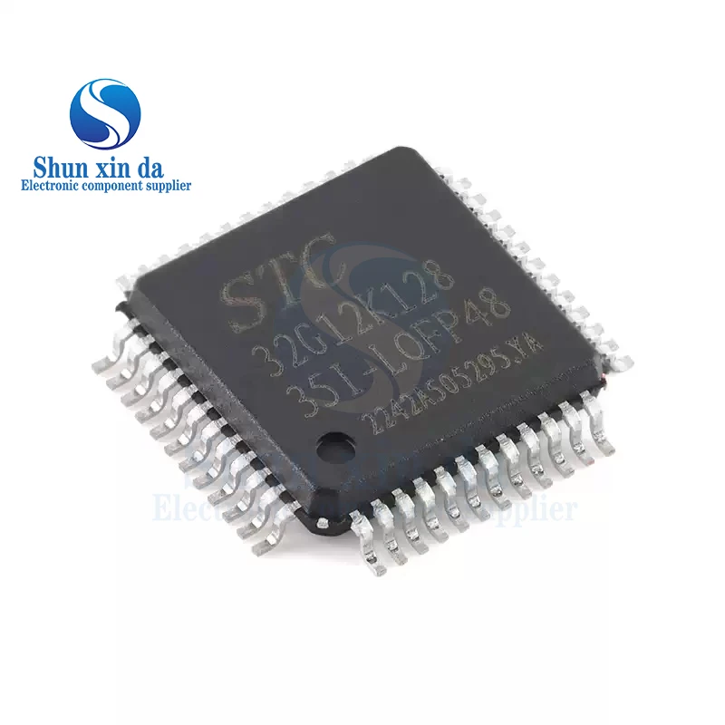 STC STC32G12K128 STC32G12K128-LQFP48 32G12K128 32-bit 8051 Core Microcontroller Chip Brand New Authentic