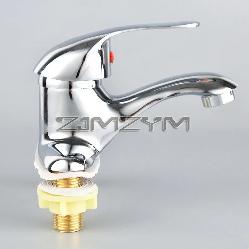 Bathroom Faucet Double-Hole Basin Hot And Cold Water Faucet For Toilet Kitchen Bathroom Copper/Alloy Sink Mixer Tap