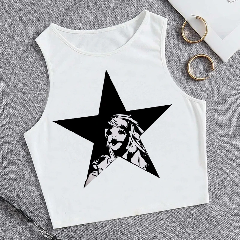 Crop Top Vest T Shirt Melanie Martinez Tee Women Cropped T-shirt Funny Tank Top Hip Hop Tshirt Female Comic Clothing