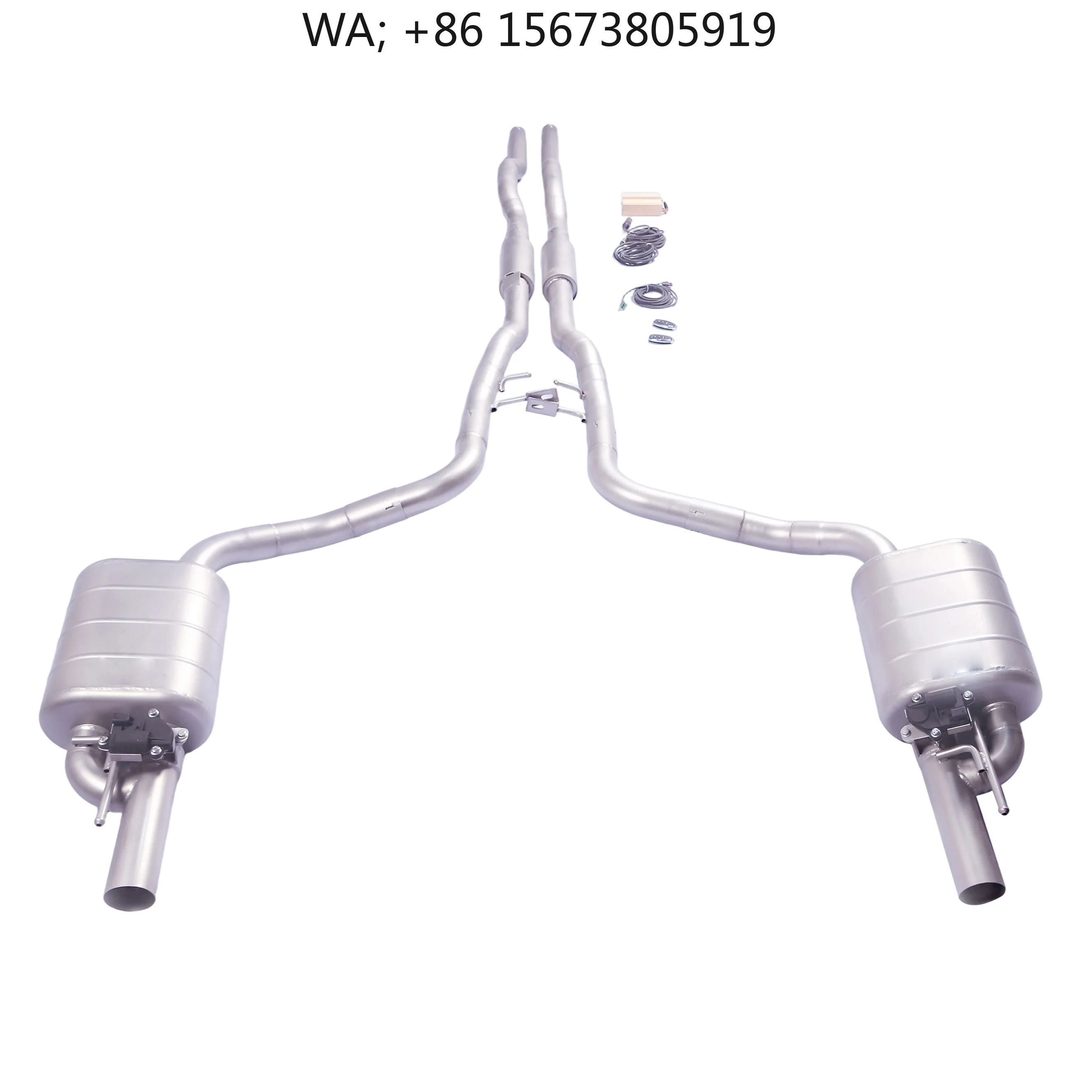 

For Catback Exhaust 2010-2019 Jaguar XJ XJL 3.0T Car Electric Valve Exhaust System Muffler Made of SUS304 Pipe