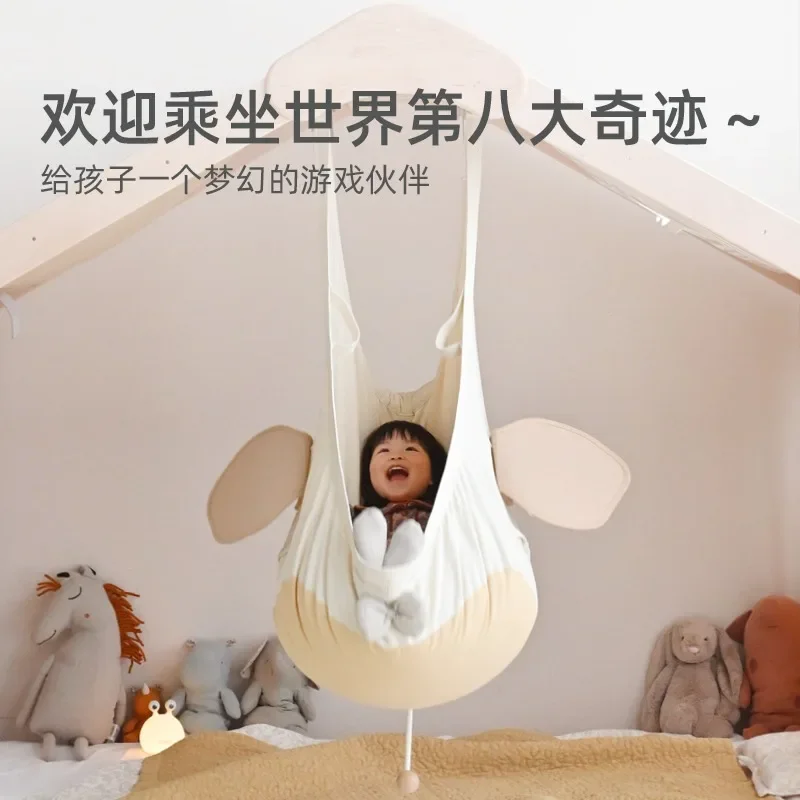 Cloth bag swing Children's swing Indoor household baby Small swing hanging chair