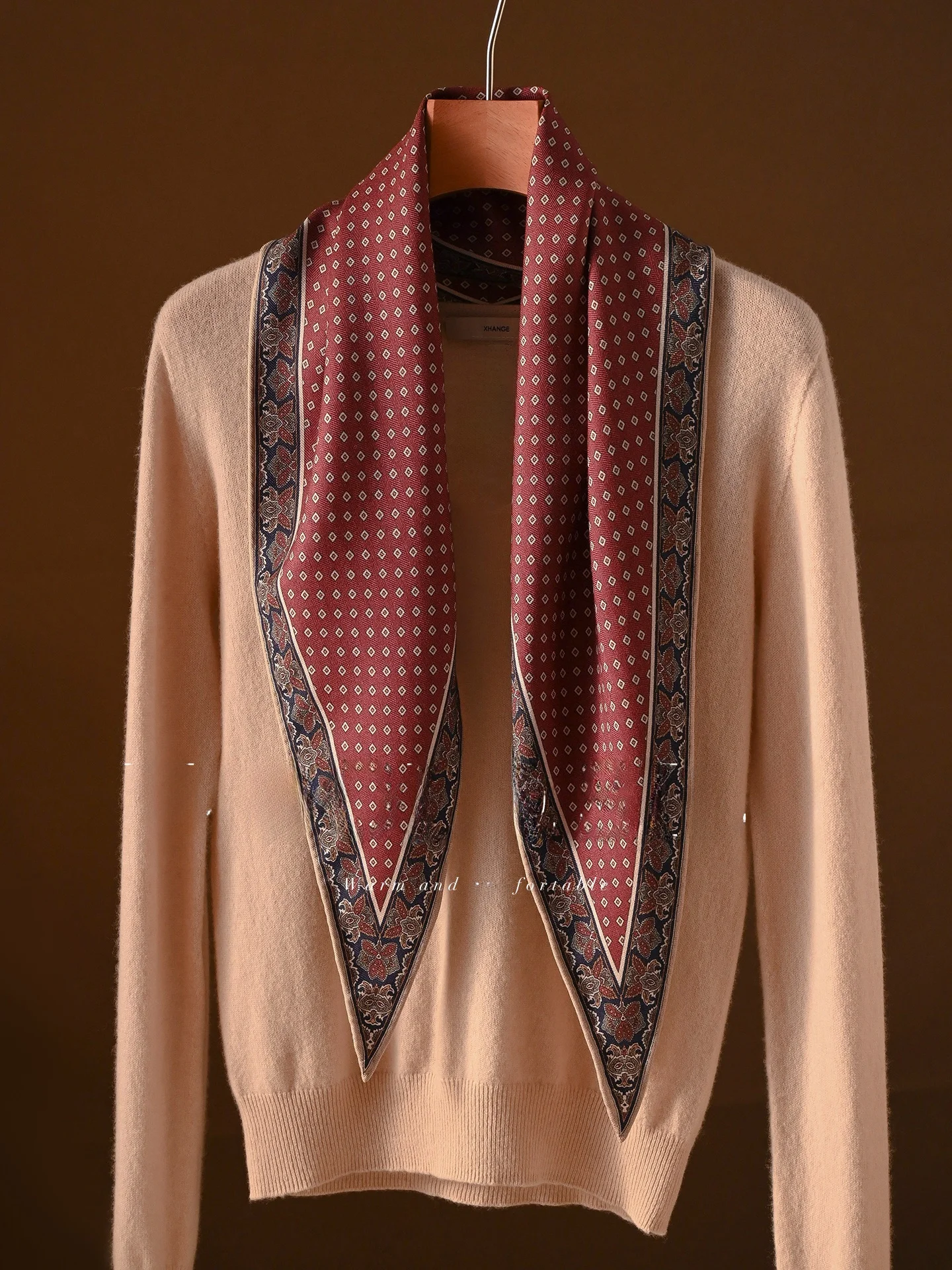 red-silk-wool-scarf-women's-new-2026-long-thin-summer-neck-protection-sunscreen-feel-high-end-fashion-accessories-scarves
