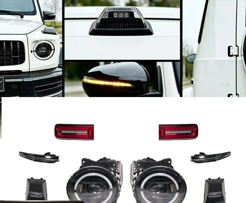 Dark Night Lighting Kit for G-Class W464 W465 -Headlights, Tail Lights, Turn Signals & Mirror Lights