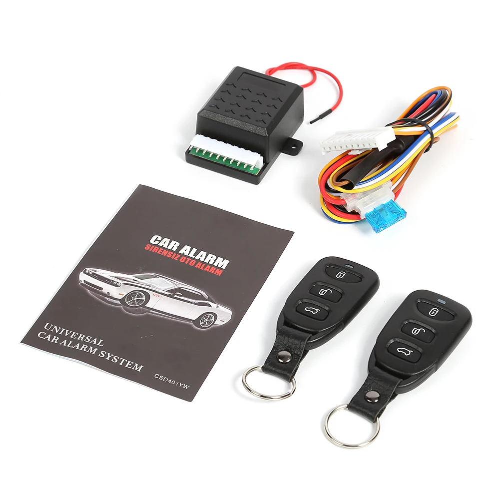 Universal Car Remote Central Door Lock Remote Unlocking/Locking Alarm Keyless Entry System VH10P Interface