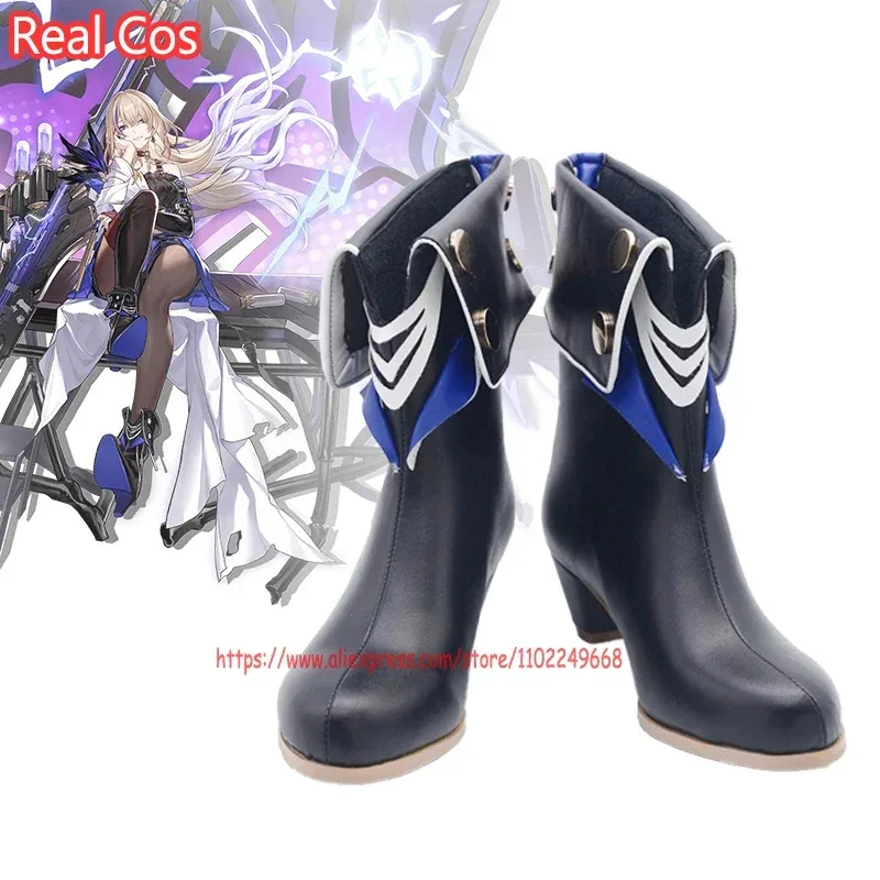 

RealCos Game Honkai: Star Rail Serval Обувь для косплея Сапоги Персонажи аниме с обувью Игры Аксессуары в стиле аниме Женские ботинки