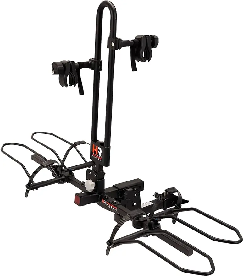 

Rider Hitch Bike for 2 E-Bikes up to 80 lbs Each - Premium Electric Bike for RV, Fifth Wheel, Flat Towed Vehicle - Durable