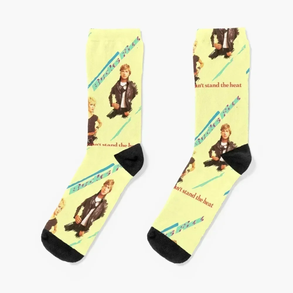 

BUCKS FIZZ - IF YOU CAN'T STAND THE HEAT Socks cute colored short ankle Male Socks Women's