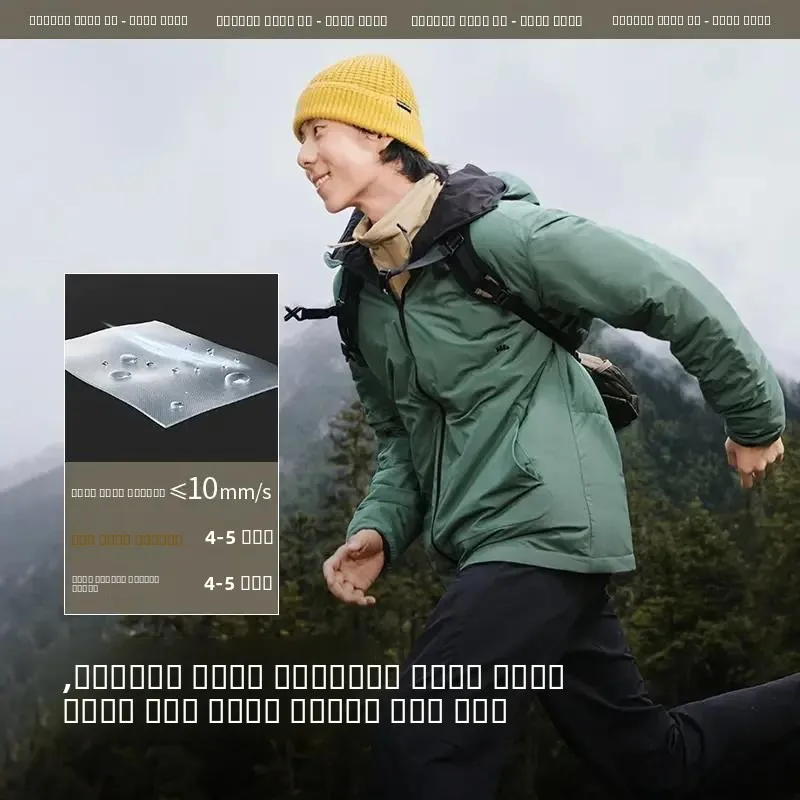 

Banana Le Men's Lightweight Fce Jaet Hooded Coat Windproof Warm Autumn Winter Sports Cotton Outerwear Daily Jaet