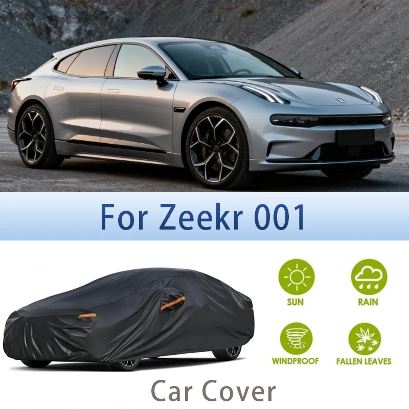 

For Zeekr 001 Outdoor Protection Full Car Covers Snow Cover Sunshade Waterproof Dustproof Exterior Car accessories