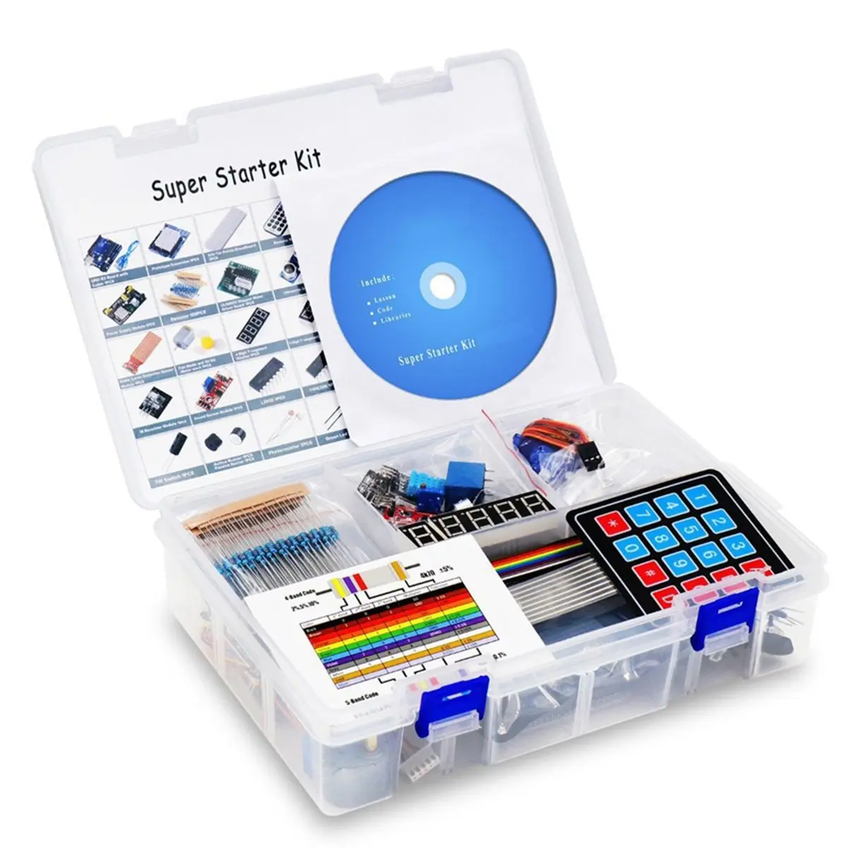 NEW DT85-Super Learning Kit for R3 Development Board Super Kit RFID Upgrade Kit Tutorial Learning Kit