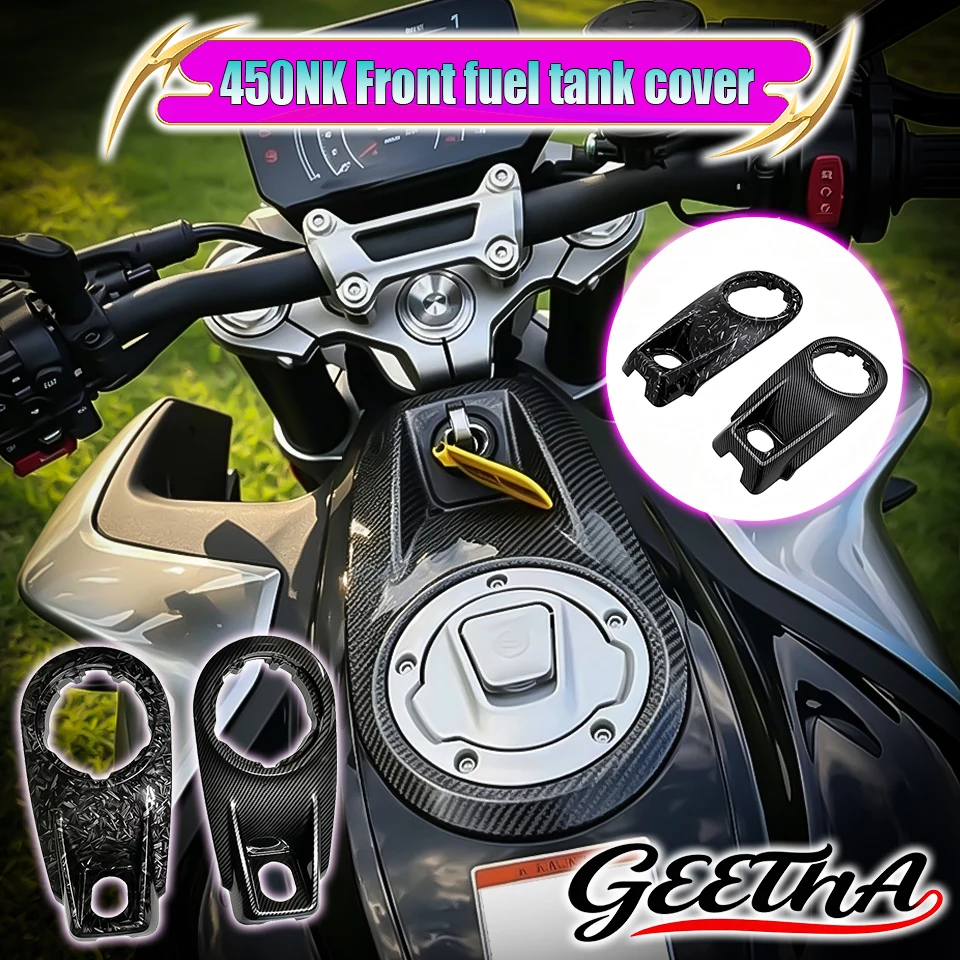 2023-2026 For CF 450NK CF400-7 NK450 Modification Front Fuel Tank Cover Rear Fuel Tank Guard Non-destructive Support Accessories