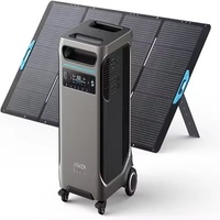 Anker SOLIX - F3800 Portable Generator - Power Station with 400 Watt Solar Panels