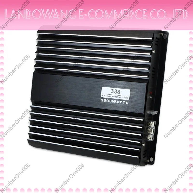 GM338 Class AB 2 Channel Car Audio Digital Power Amplifier Vehicle Audio Processor for Car Stereo