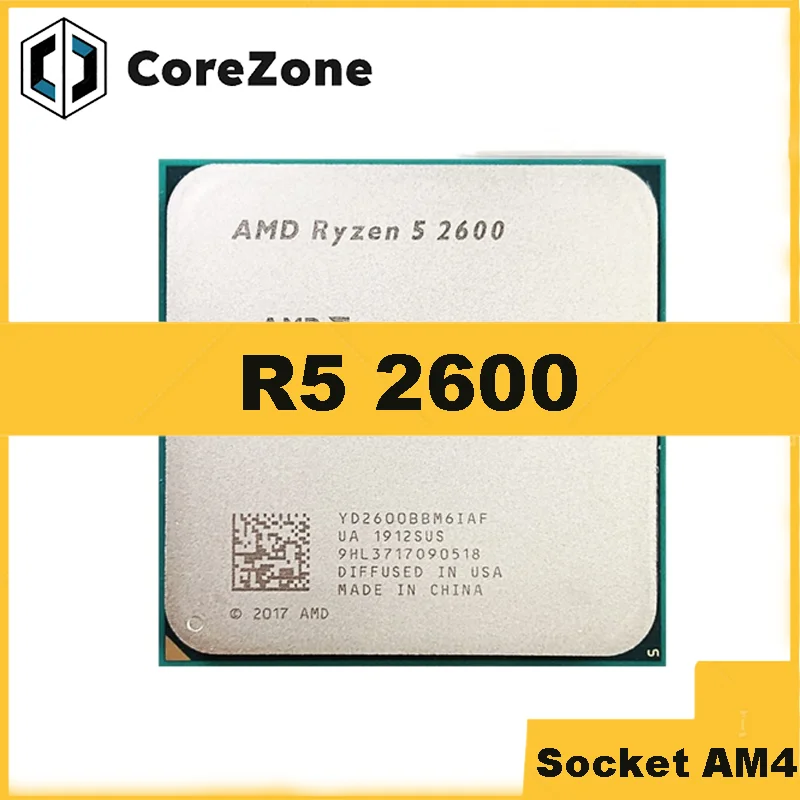 Ryzen 5 R5 2600 3.4…