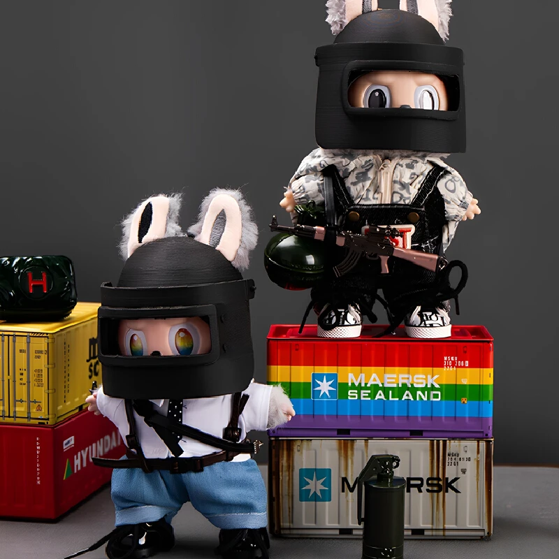 

Accessories For Labubu Chicken Dinner Set Level 3 Package Tactical Equipment Suitable For Labubu Baby Clothes