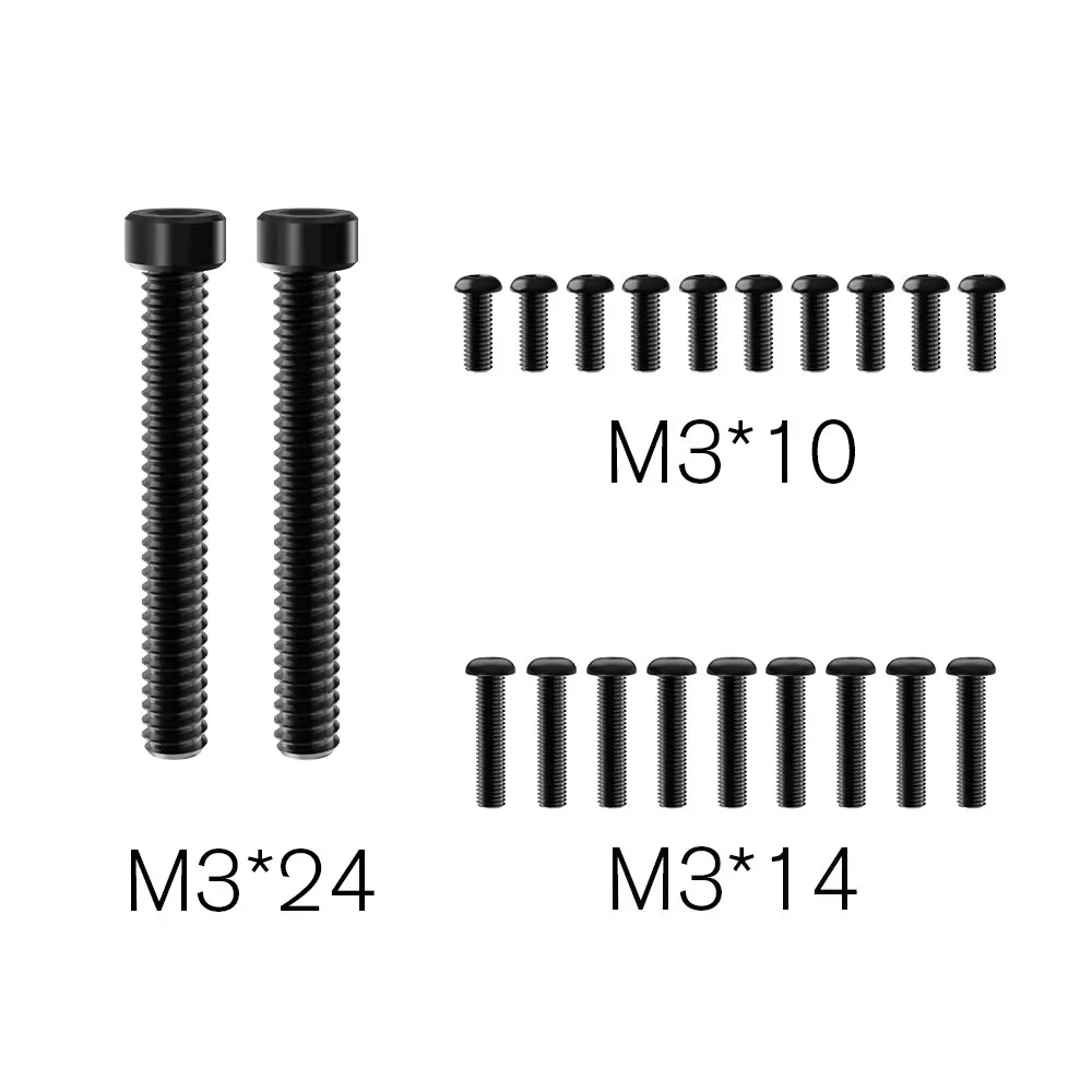 P12/X12S/Foot Fighter Half Round Head Screw Set R16060