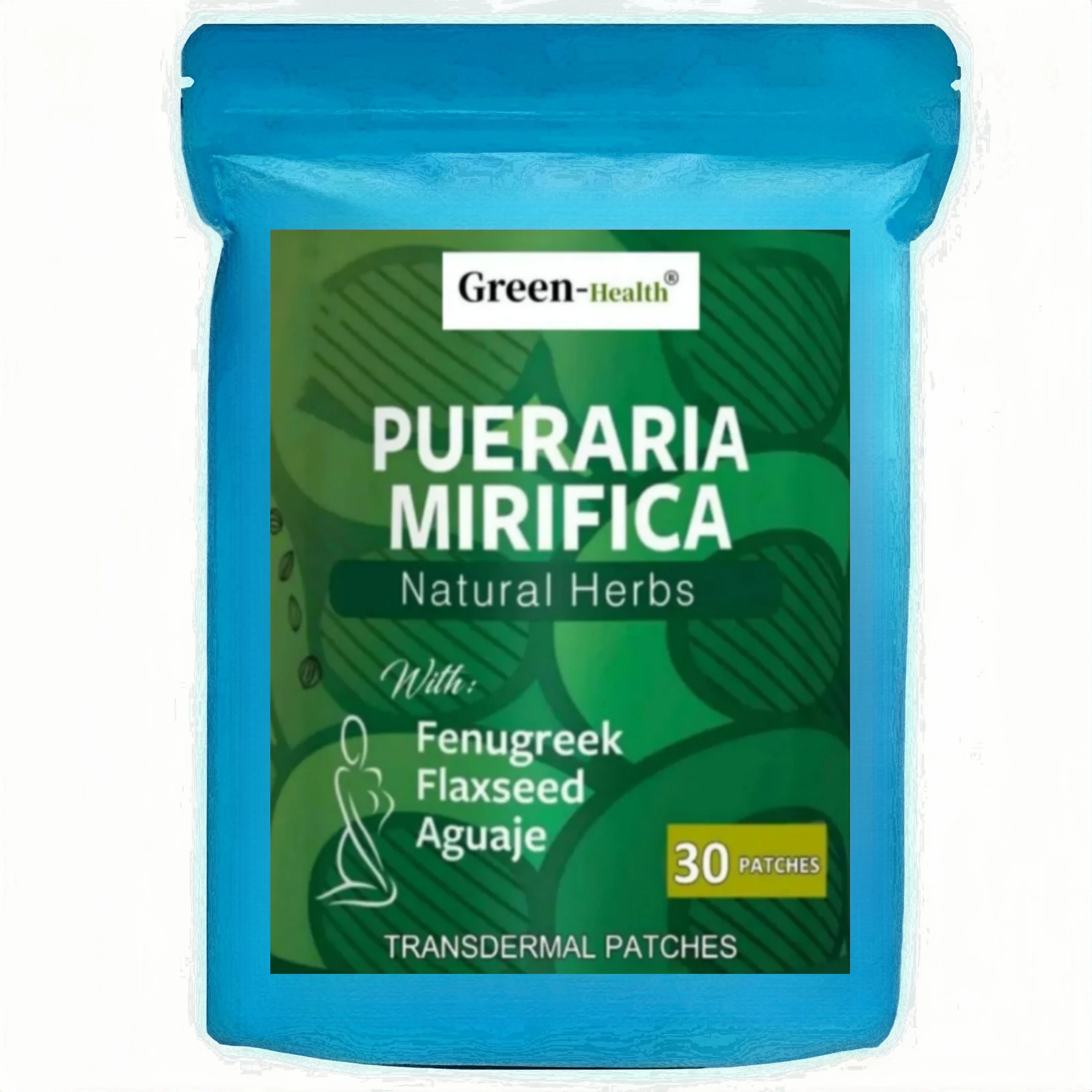 Pueraria Mirifica Transdermal Patches Complex For Women Balancing & Restoring -30 Patches One Month Supply