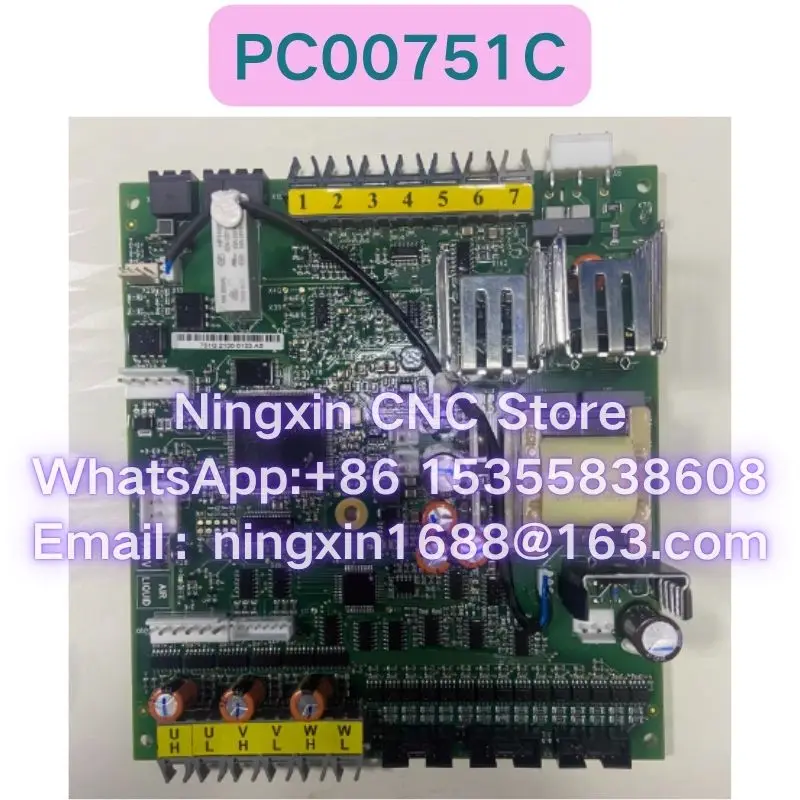 Second-hand Inverter fiber optic board 751D PC00751C Functional test OK Fast delivery