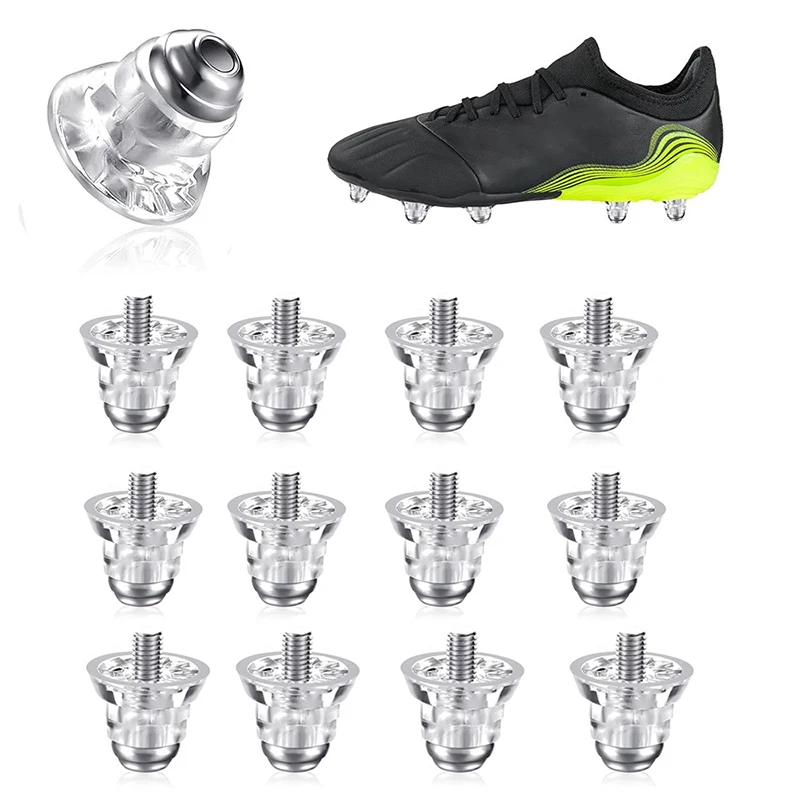 Lot de clous et pointes pour chaussures de football, accessoire de sport, 12 pièces